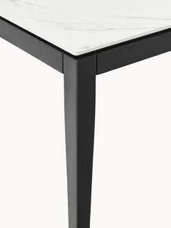 Mesa de comedor con tablero en look mármol Jackson, tamaños diferentes