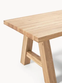 Mesa de comedor de madera de roble Ashton, tamaños diferentes