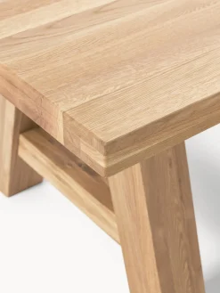 Mesa de comedor de madera de roble Ashton, tamaños diferentes