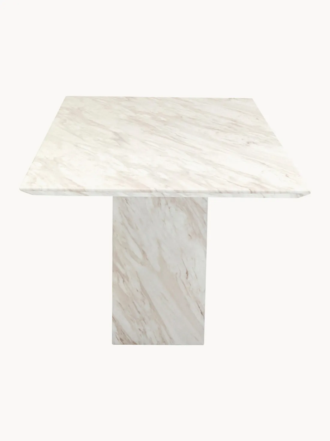 Mesa de comedor de mármol Artistico, 160 x 90 cm