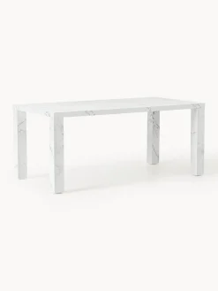 Mesa de comedor en look mármol Carl