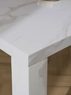 Mesa de comedor en look mármol Carl