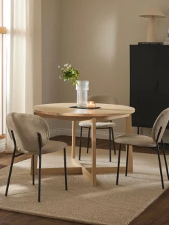 Mesa de comedor extensible Bennet, 115 - 215 x 75 cm