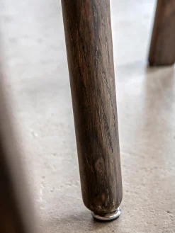 Mesa de comedor redonda de madera de roble Hatfield, Ø 110 cm