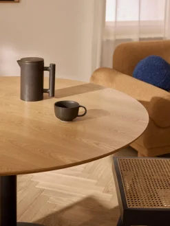 Mesa de comedor redonda Menorca, tamaños diferentes