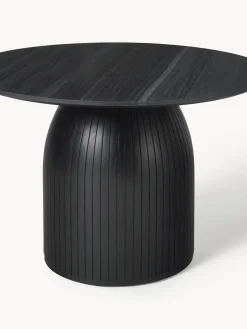 Mesa de comedor redonda Nelly con tablero de mármol Ø 115 cm