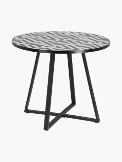 Mesa de jardín redonda Tella, Ø 90 cm