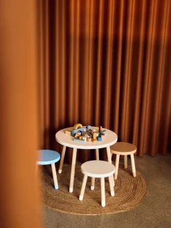 Mesa infantil redonda Dots