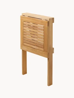 Mesa para exterior de madera de techa Balcony, plegable