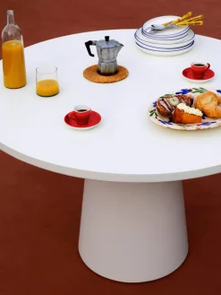 Mesa redonda para exterior Kim