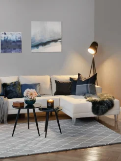 Mesas auxiliares redondas Colette, 2 uds.