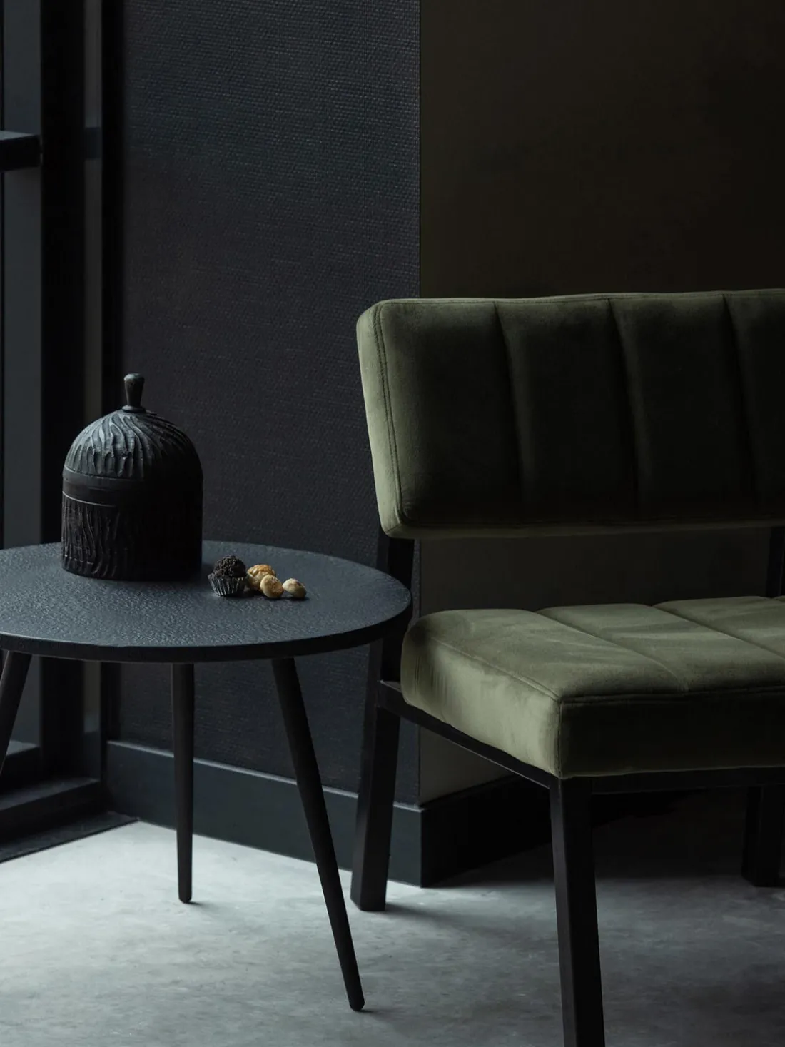 Mesas auxiliares redondas para exterior Suze, 2 uds.