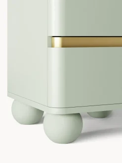 Mesilla de noche con patas esféricas Bumba