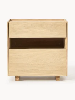 Mesilla de noche de madera Larsen