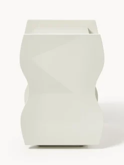 Mesita de noche brillante Emina