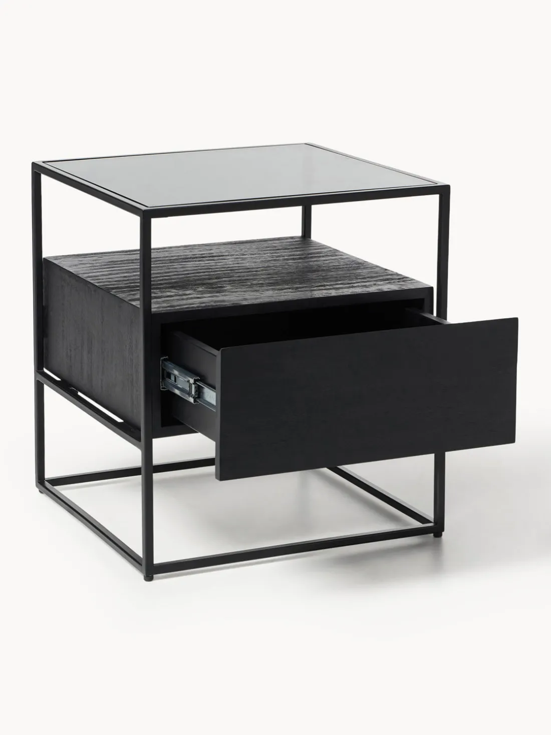 Mesita de noche con cajón Theodor