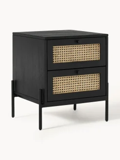 Mesita de noche con cajones Vienna