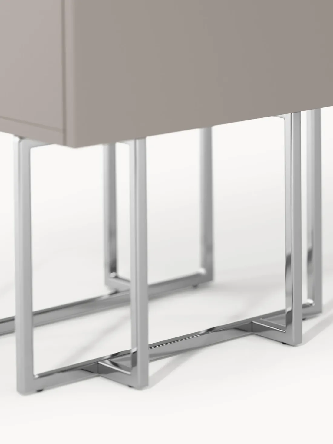 Mesita de noche de madera Joe