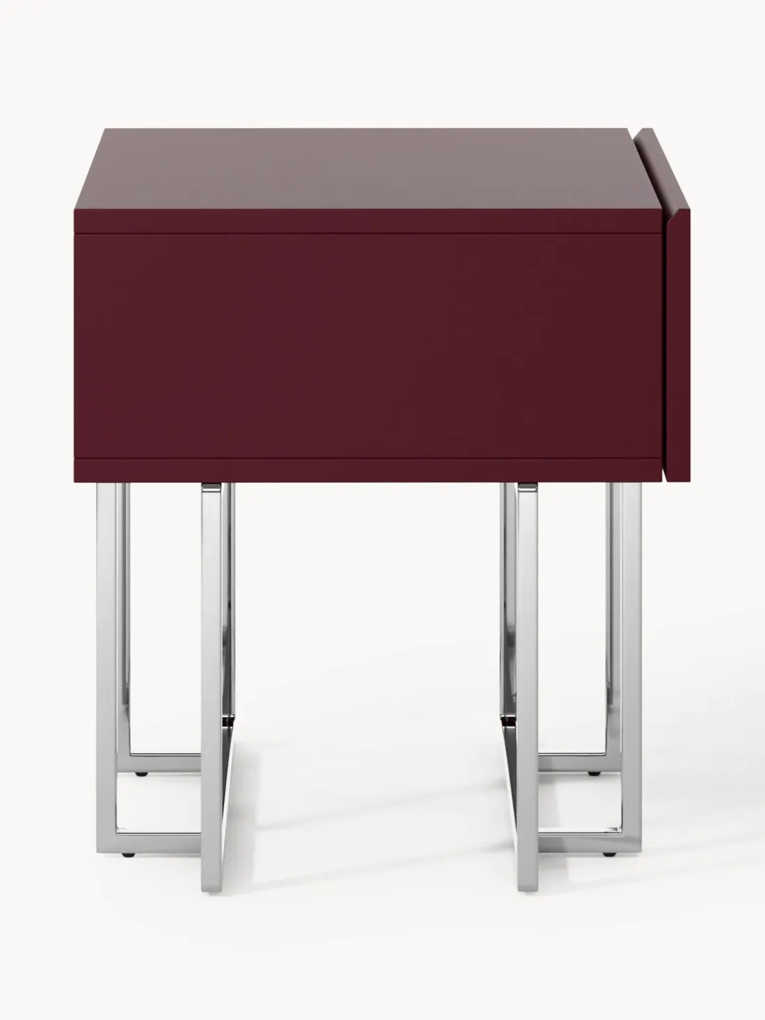 Mesita de noche de madera Joe