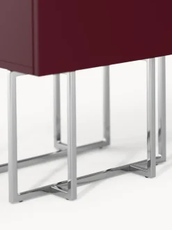 Mesita de noche de madera Joe