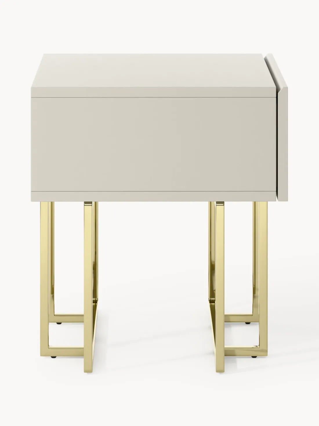 Mesita de noche de madera Joe