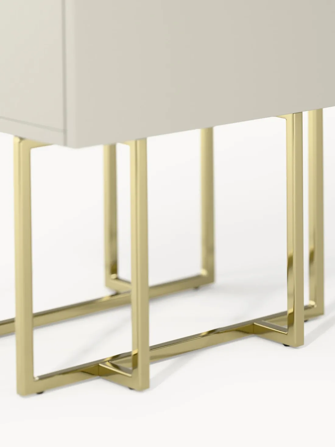 Mesita de noche de madera Joe