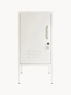 Mesita de noche de metal The Shorty, apertura de puerta izquierda o derecha