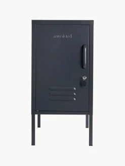 Mesita de noche de metal The Shorty, apertura de puerta izquierda o derecha