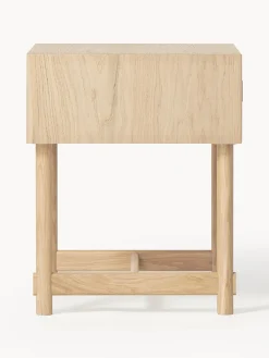 Mesita de noche de roble Diana