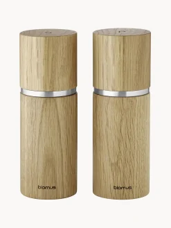 Molinillo de sal y pimienta de madera de roble Pepe, 2 uds.