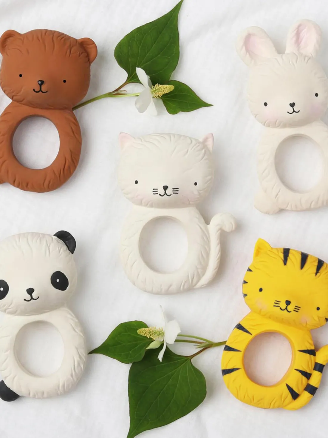 Mordedor de caucho natural Bear