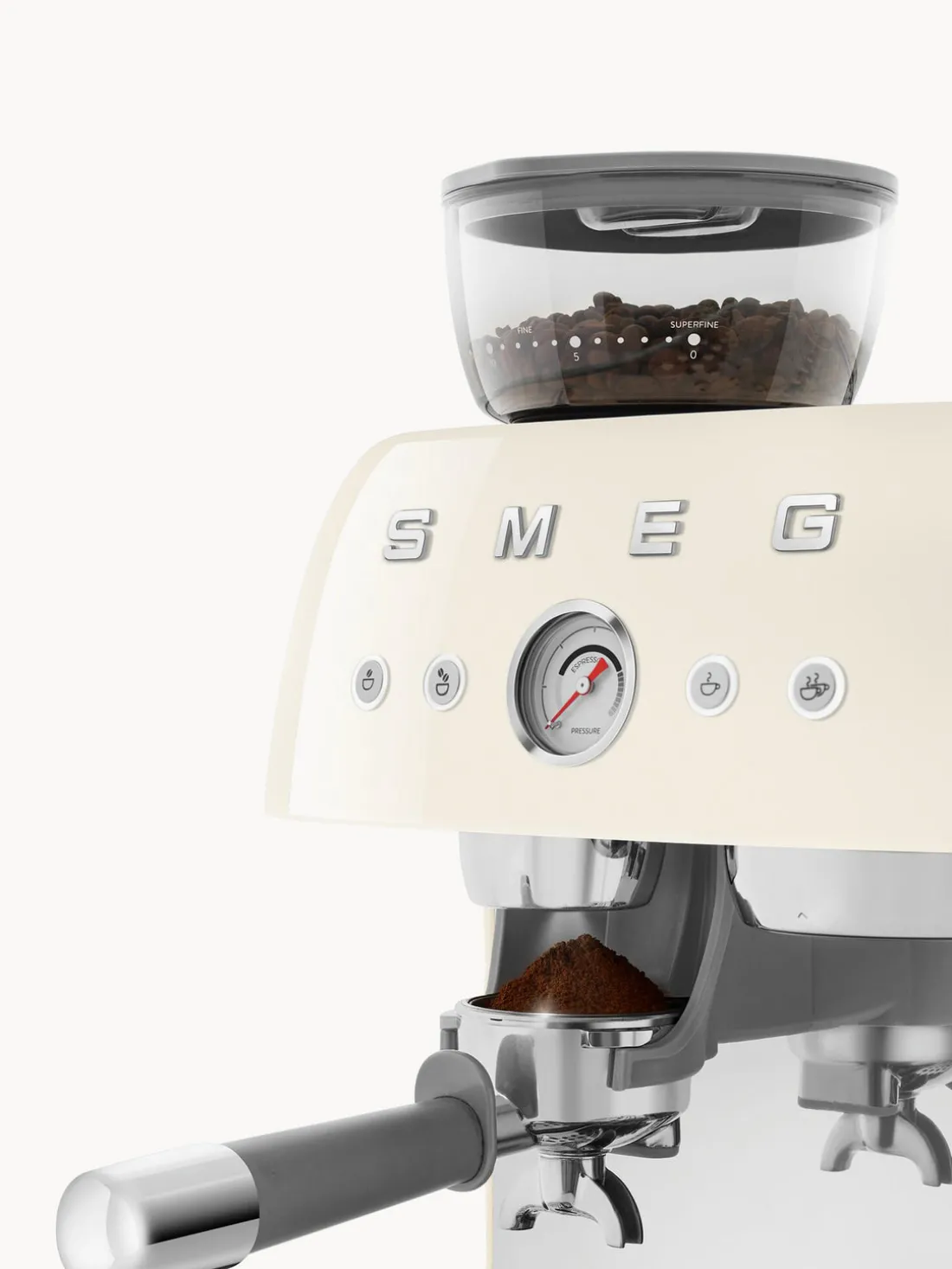 Máquina de café con portafiltro 50's Style