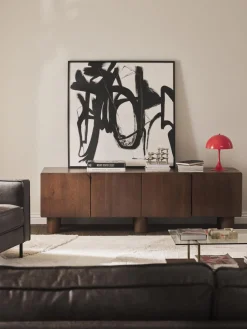 Mueble TV de madera de roble Cadi