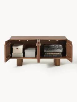 Mueble TV de madera de roble Cadi