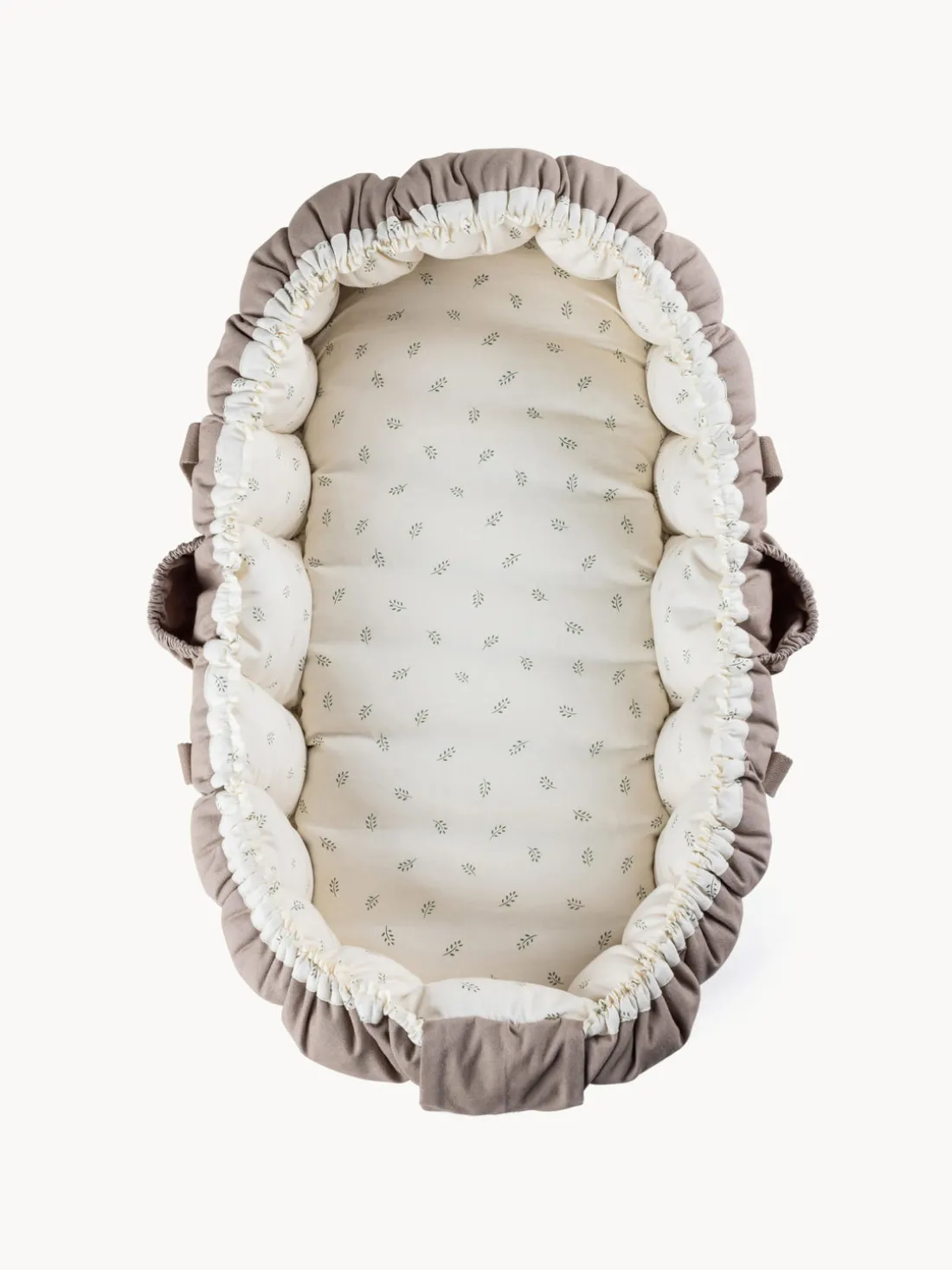 Nido para bebé de algodón Sophora Leaves, portátil