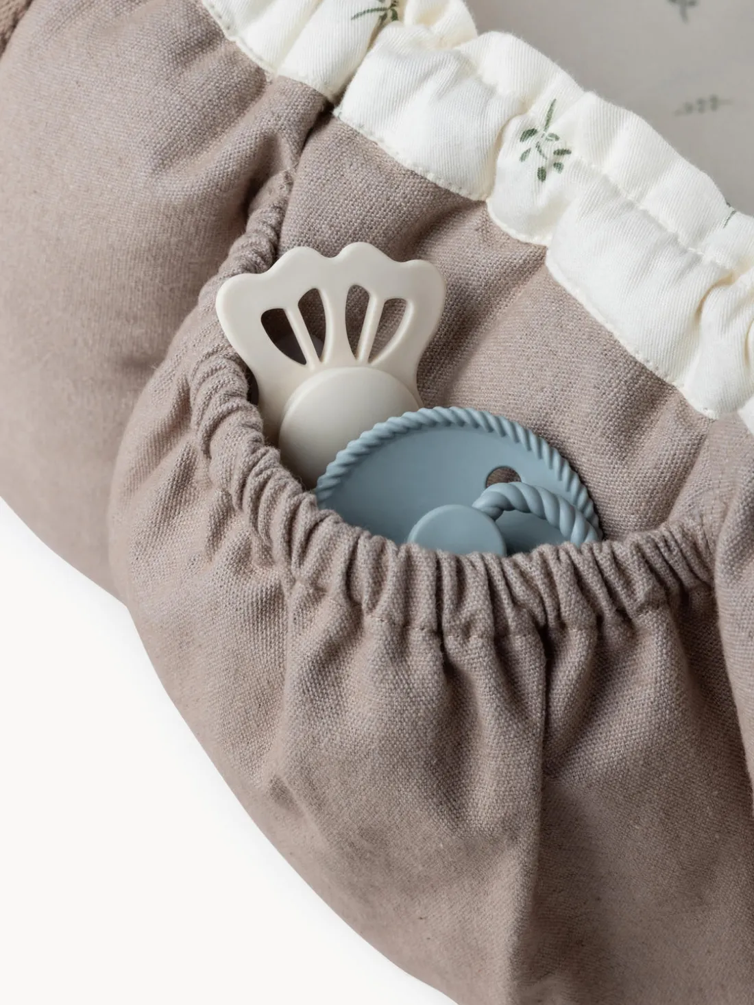 Nido para bebé de algodón Sophora Leaves, portátil