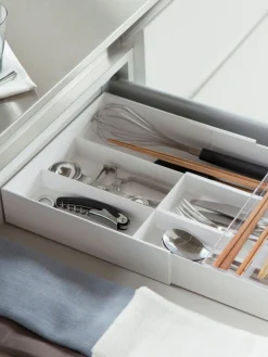 Organizador de cubiertos extraíble Tower