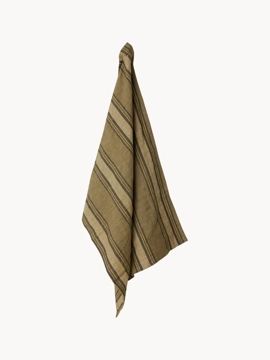 Paño de cocina artesanal de lino Vida