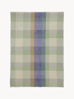 Paño de cocina artesanal de lino Vida