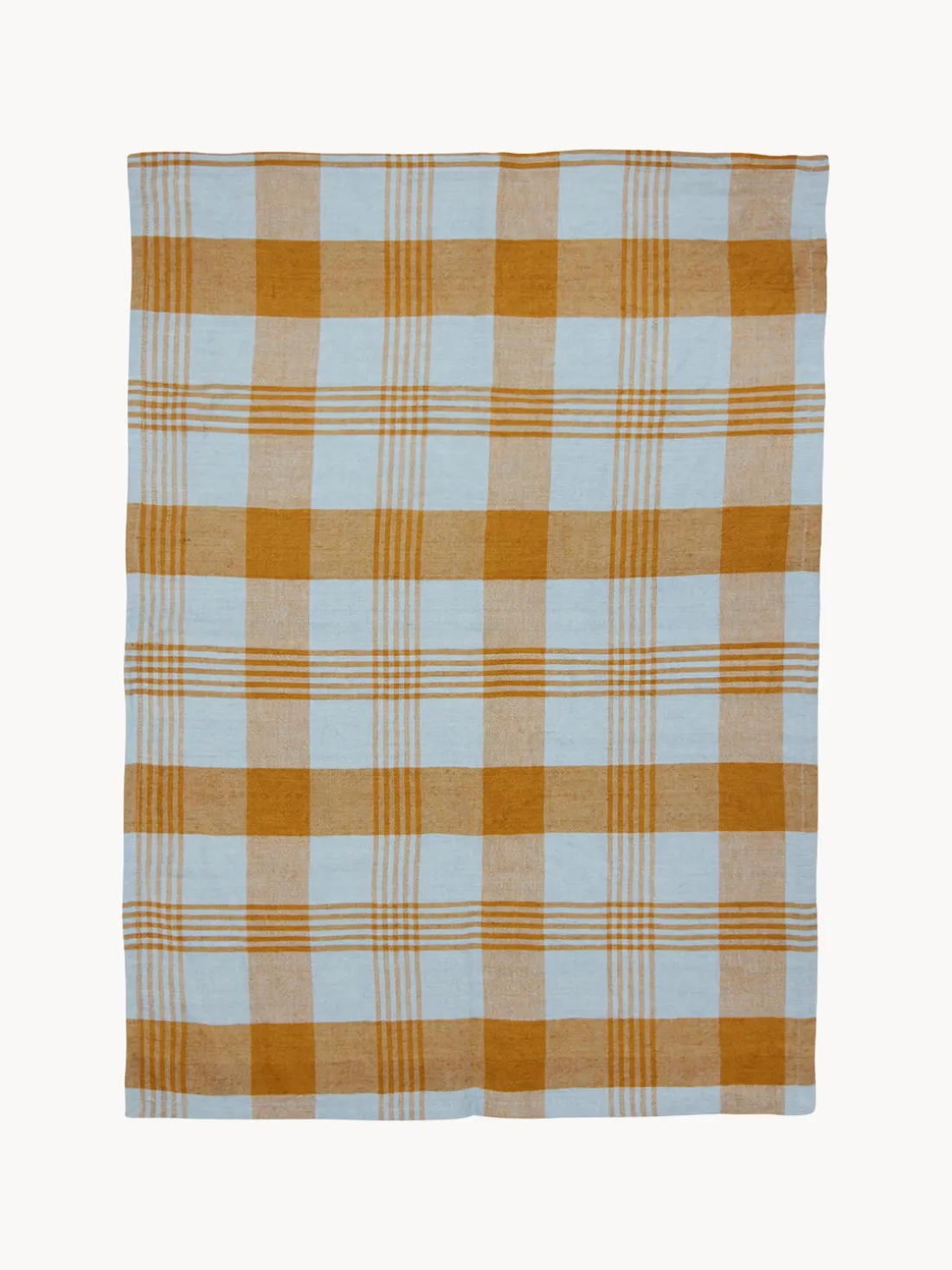 Paño de cocina artesanal de lino Vida