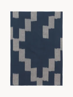 Paño de cocina de algodón artesanal Ikat