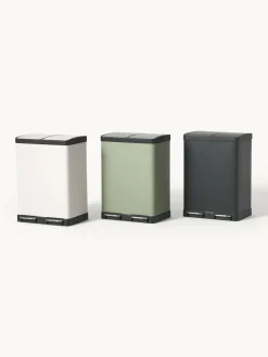 Papelera con pedal Rafa, 2x30 L