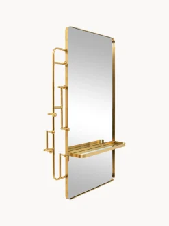 Perchero de pared con espejo Tristan