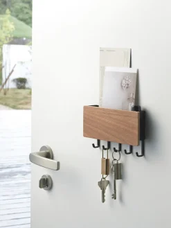 Perchero de pared con parte trasera magnética Rin