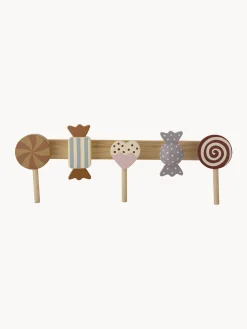 Perchero de pared de madera Rudy