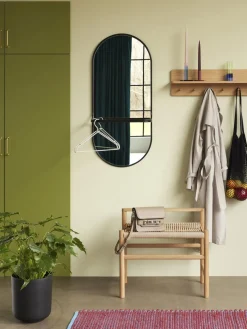 Perchero de pared de madera Space