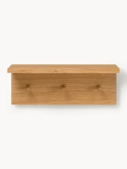 Perchero de pared de madera Place, 45 cm