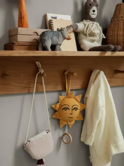 Perchero de pared de madera Place, 75 cm