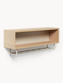 Perchero de pared de madera Larsen