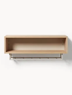 Perchero de pared de madera Larsen